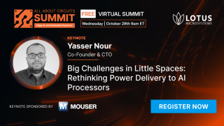 Summit 2026 Keynote - Big Challenges in Little Spaces: Rethinking Power Delivery to AI Processors