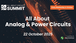 The All About Analog and Power Summit Starts October 22