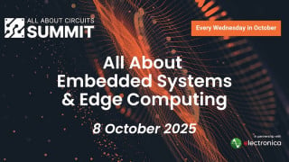 Coming Oct 8: All About Embedded Systems and Edge Computing