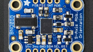 Capturing IMU Data with a BNO055 Absolute Orientation Sensor
