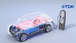 Thermal Management for BEVs with TDK Sensor Solutions Optimized by Computer-Aided Modeling