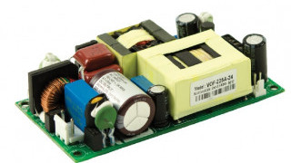 CUI’s VOF‑180 and VOF‑225A AC-to-DC Power Supplies in 2×4 inch Open Frames
