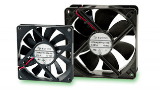 Fans Are Getting New Bearing Designs: New DC Axial Fans from CUI