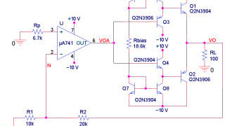 Voltage Buffer Simulation in PSpice: Boosting the Output Current Drive of Op-Amps