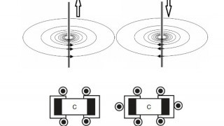 Via Configurations for Connecting Decoupling Capacitors