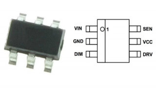 Wide Input Voltage Range in a Small 6-Pin Package: ON Semi’s New LED Dimmer
