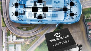 Microchip Unwraps 10Base-T1S Endpoint ICs for In-Vehicle Connectivity