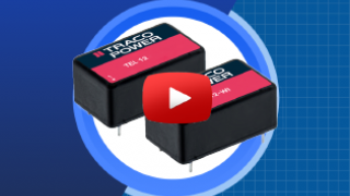 TRACO POWER TEL 12 & TEL 12WI Series 12W DC/DC Converter | New Product Brief