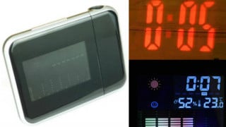 Teardown Tuesday: Projector Alarm Clock with Humidity and Temperature Sensors