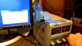 How to Build a Tachometer/Speedometer with an Optoelectronic Sensor, a Microcontroller, and a Disc