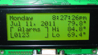 An LCD for Your Microcontroller Using a Single I/O