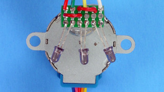 Building an Infrared Tracker with a PICAXE 14M2 and a Stepper Motor
