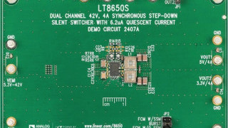 “Faster, Smaller, Quieter”: Analog Devices Shows Off Silent Switcher 2 Buck Regulator at APEC