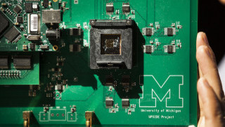 Prototype Memristor Network Uses Visual Processing Inspired by Mammalian Brains