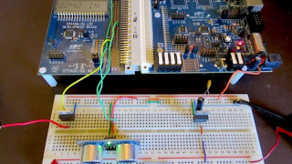 How to Interface an Ultrasonic Sensor with an LCD Using a Microcontroller Dev Kit