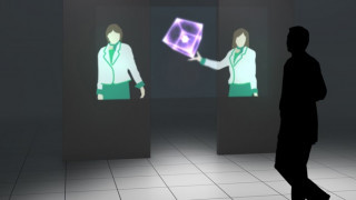 Mitsubishi’s Floating Aerial Displays