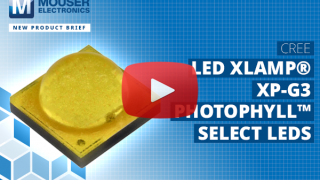 CREE LED XLamp® XP-G3 Photophyll™ Select LEDs | New Product Brief