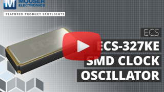 ECS ECS-327KE SMD Clock Oscillator | Featured Product Spotlight