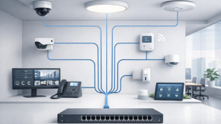 Why Enterprise PoE Switches with Aggregation Edge AI Are the Foundation of Smart Building Networks