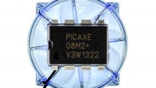 Build a Temperature and/or Humidity Controlled Fan with a Picaxe 08M2 Microcontroller