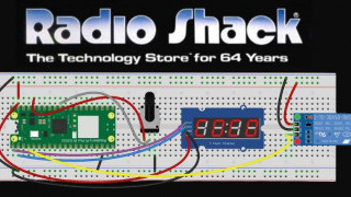 Using a Raspberry Pi Pico to Enhance a Vintage Radio Shack Microcomputer Kit