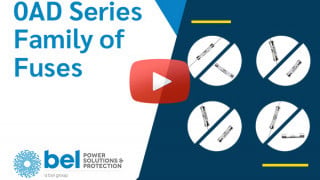 Bel Fuse Circuit Protection 0AD Series Family of Fuses