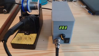Do-It-Yourself Soldering Station with an ATmega8