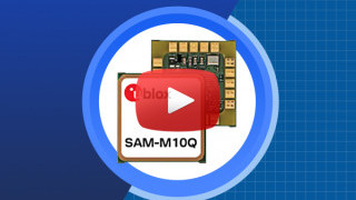 u-blox SAM-M10Q Standard Precision GNSS Antenna Module | New Product Brief