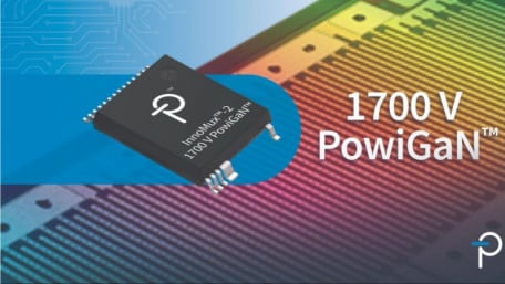 PI Introduces 1700V Switcher IC With More Than 99% Reliability