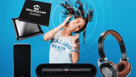 Microchip Unveils Dual-Mode, Bluetooth 5.0-Certified IC for Audio Solutions