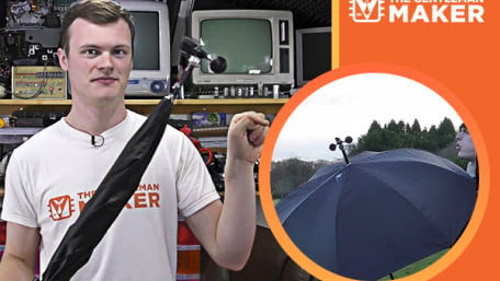 How to Make Your Umbrella into a Weather Station with a Particle Photon