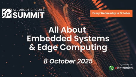 Coming Oct 8: All About Embedded Systems and Edge Computing