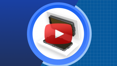 AMPHENOL ICC MEZZANINE M-Series™ 56 High-Speed Mezzanine BGA Connector | New Product Brief