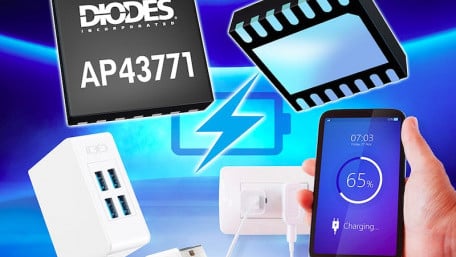 USB Type-C Power Density Controller from Diodes Incorporated Built for Quick Chargers