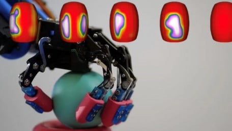 Robot Fingers Use “RoboSkin”—More Sensitive Than Human Skin