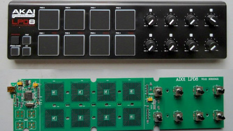 Teardown Tuesday: Akai LPD8 Laptop Pad Controller