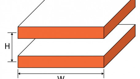 Broadside Coupled Trace Inductance Calculator