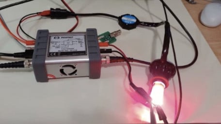 Characterizing LED Performance with a Frequency Response Analyzer and Line Injector