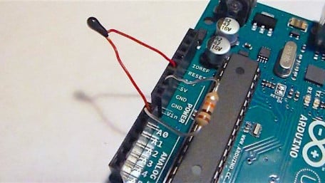 Measuring Temperature with an NTC Thermistor
