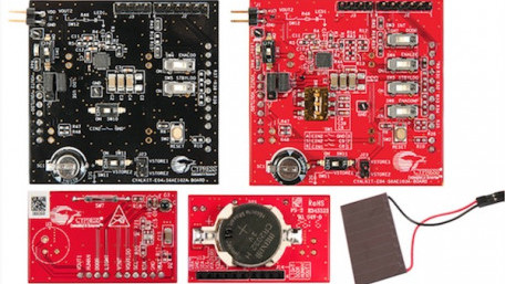 Hardware Evaluation for the Cypress S6AE102A/S6AE103A Eval Kit for Energy Harvesting Applications