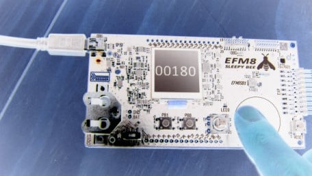 Circular Touch Sensing with an EFM8 Microcontroller