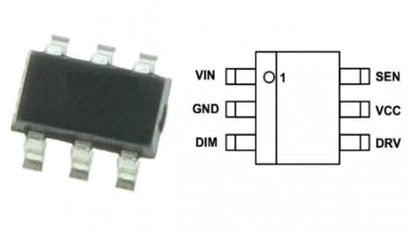Wide Input Voltage Range in a Small 6-Pin Package: ON Semi’s New LED Dimmer