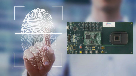 Infineon’s Automotive Fingerprint Sensor IDs and Authenticates Drivers