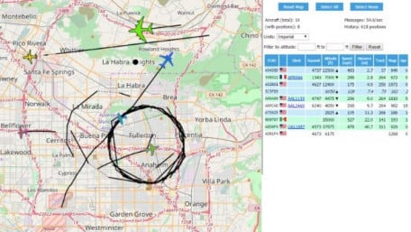 Track Overhead Flights with a Raspberry Pi Zero Wireless, a Software Defined Radio, and FlightAware