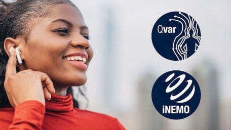 STMicro Rolls All-in-one Motion and Bone-conduction Sensor for Hearables