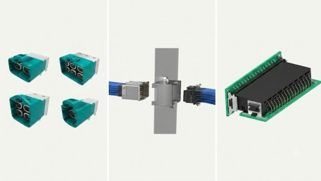 Trio of Connectors Take Aim at Designs for Cars, Computing, and Controls