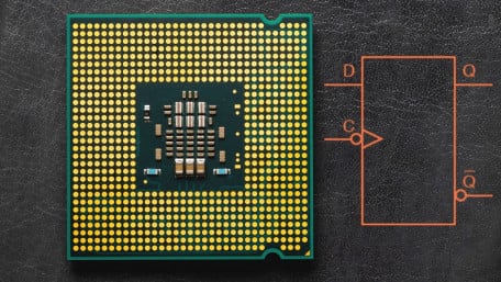 Circuit and Operation of a D Flip-Flop