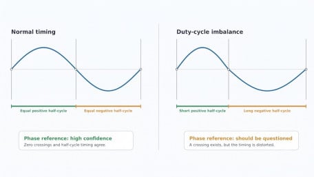 Beyond PLL Lock: Rethinking AC Phase Timing Confidence