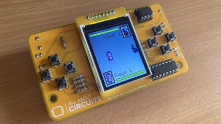 Upgrading My Retro Handheld Gaming Console with Motion Control and an LCD