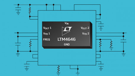 20A (Single Voltage) or 10A (Dual Voltages): A DC/DC Voltage Regulator Module from Linear Technology